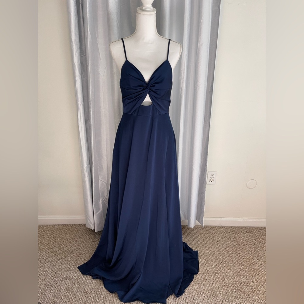 Navy blue dress